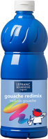 LEFRANC BOURGEOIS Gouache Liquide Redimix Temperafarbe blau 500,0 ml
