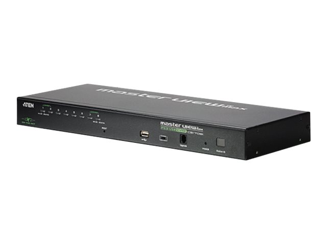 KVM Over IP 8Port USB PS2 VGA KVM Switch with USB Peripheral port ATEN