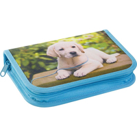 EBERHARD FABER Federmaeppchen befuellt Hund Motiv 42 teilig, 19,6 x 3,4 cm EBERHARD FABER Federmaeppchen befuellt Hund Motiv 42 teilig, 19,6 x 3,4 cm