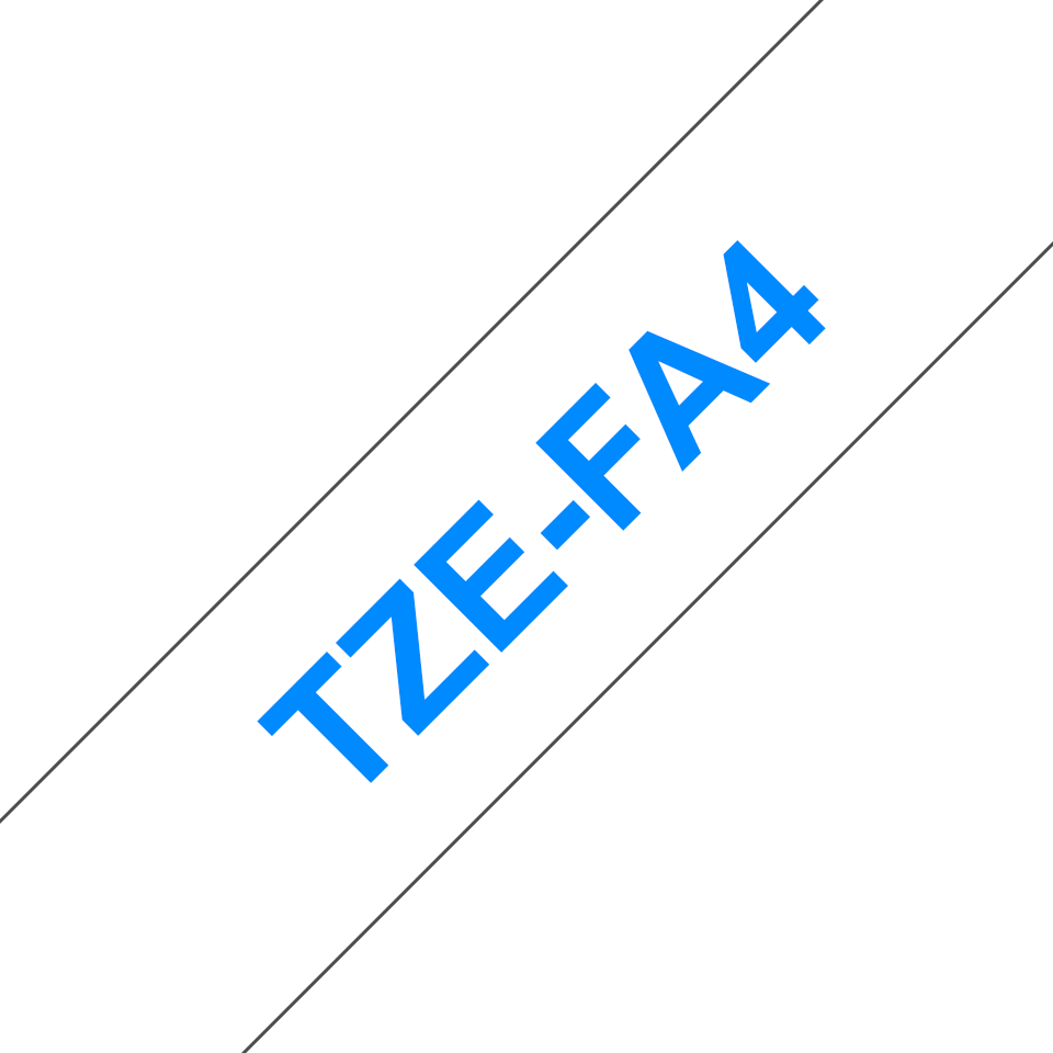 TZEFA4 BROTHER PT Aufbuegelband 18mm