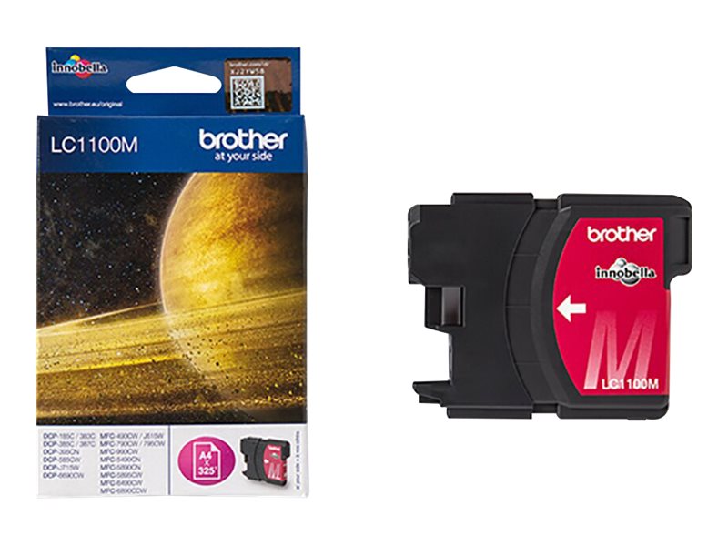 BROTHER LC-1100 Tinte magenta Standardkapazität 7.5ml 325 Seiten 1er-Pack