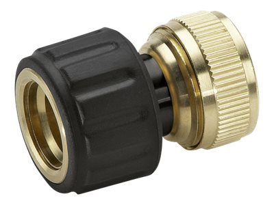 KaeRCHER Wasserstopp-Schlauchkupplung 1/2 und 5/8