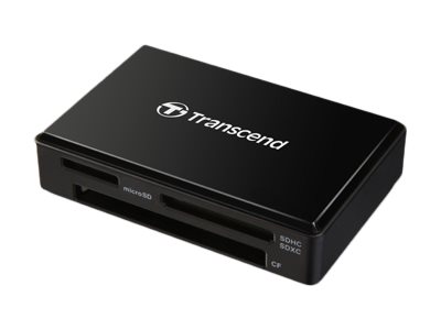 TRANSCEND All-in-1 Multi Memory Card Reader USB 3.0/3.1 Gen 1 Black TRANSCEND All-in-1 Multi Memory Card Reader USB 3.0/3.1 Gen 1 Black