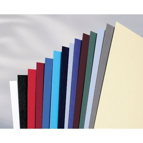 GBC LeatherGrain A4 weiß 250 g/m²