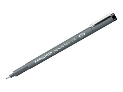 STAEDTLER pigment liner 308 Fineliner schwarz 0,5 mm, 1 St. STAEDTLER pigment liner 308 Fineliner schwarz 0,5 mm, 1 St.