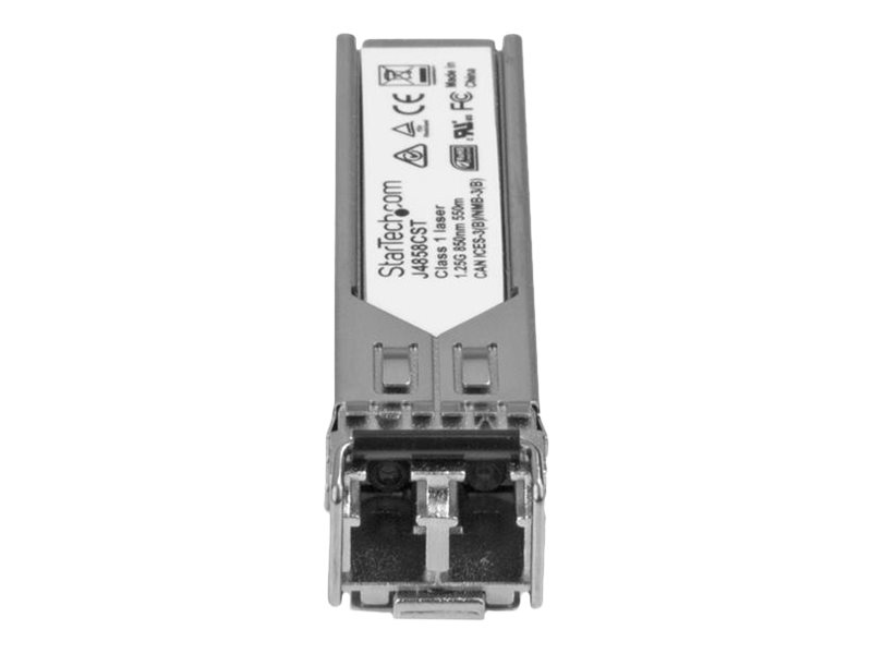 STARTECH.COM Gigabit LWL SFP Transceiver Modul - HP J4858C kompatibel - MM LC mit DDM - 550m - 1000Base-SX - 10er Pack