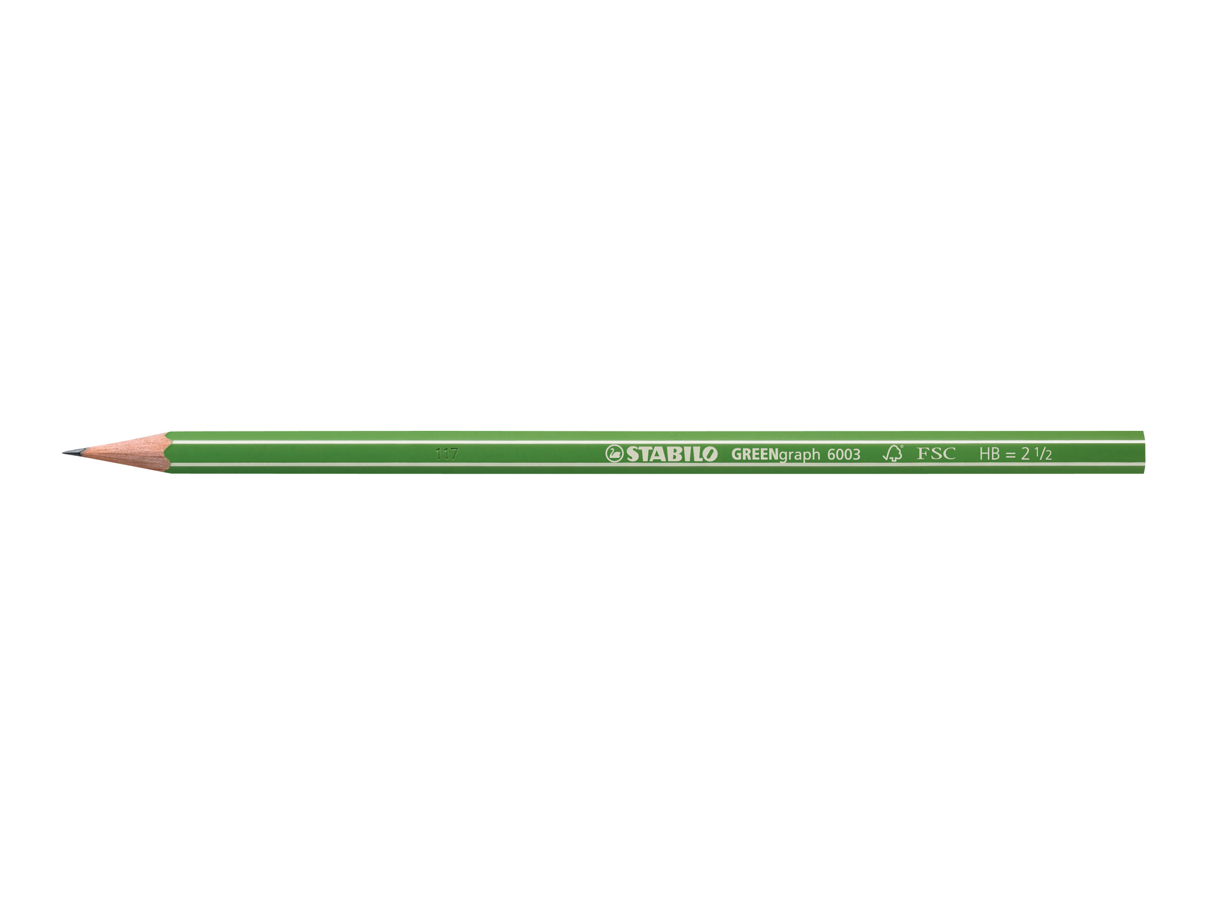 STABILO GREENgraph 6003 Bleistifte HB gruen, 12 St. STABILO GREENgraph 6003 Bleistifte HB gruen, 12 St.