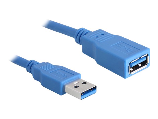 Delock Verlaengerungskabel USB 3.0 Typ-A Stecker > USB 3.0 Typ-A Buchse 2 m blau