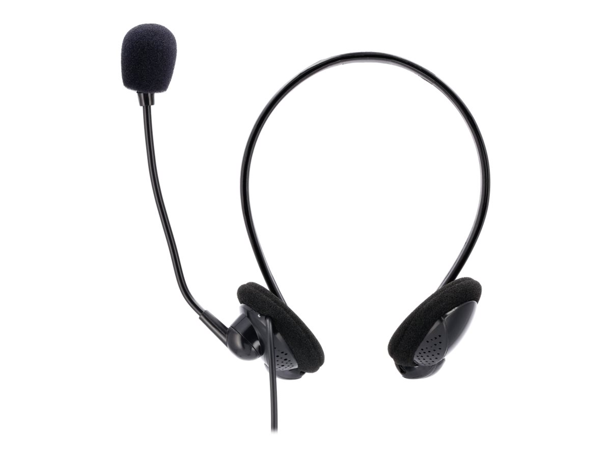 hama NHS-P100 Headset schwarz hama NHS-P100 Headset schwarz