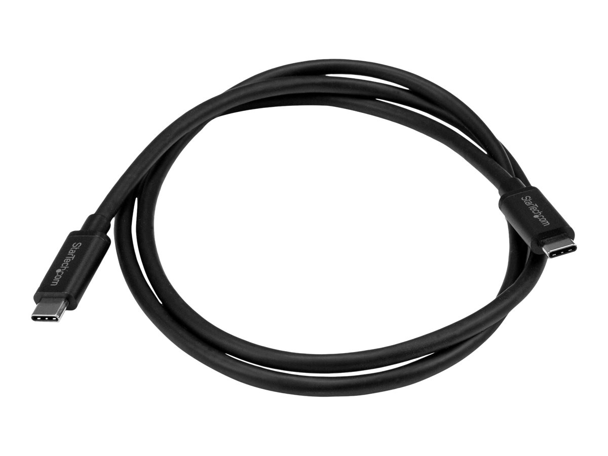 STARTECH.COM USB-C Cable - M/M - 1m 3ft - USB 3.1 10Gbps STARTECH.COM USB-C Cable - M/M - 1m 3ft - USB 3.1 10Gbps