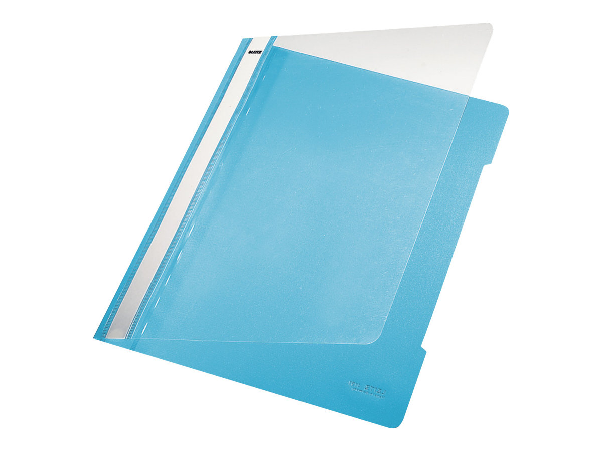 25 LEITZ Schnellhefter 4191 Kunststoff hellblau DIN A4 25 LEITZ Schnellhefter 4191 Kunststoff hellblau DIN A4