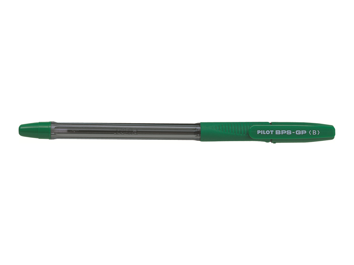 PILOT Kugelschreiber BPS-GP-XB transparent, Schreibfarbe: gruen, 1 St. PILOT Kugelschreiber BPS-GP-XB transparent, Schreibfarbe: gruen, 1 St.