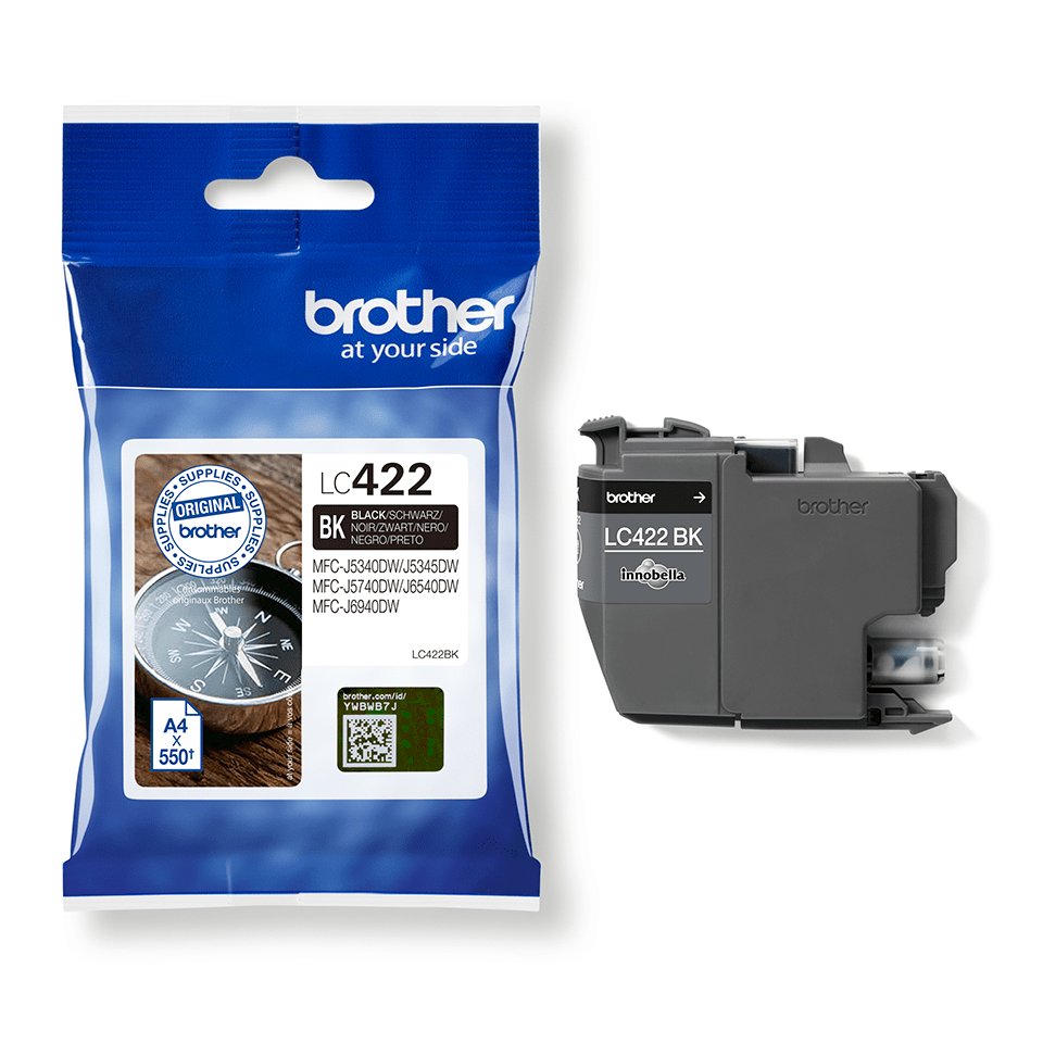 LC422BK BROTHER MFCJ Tinte black ST 550