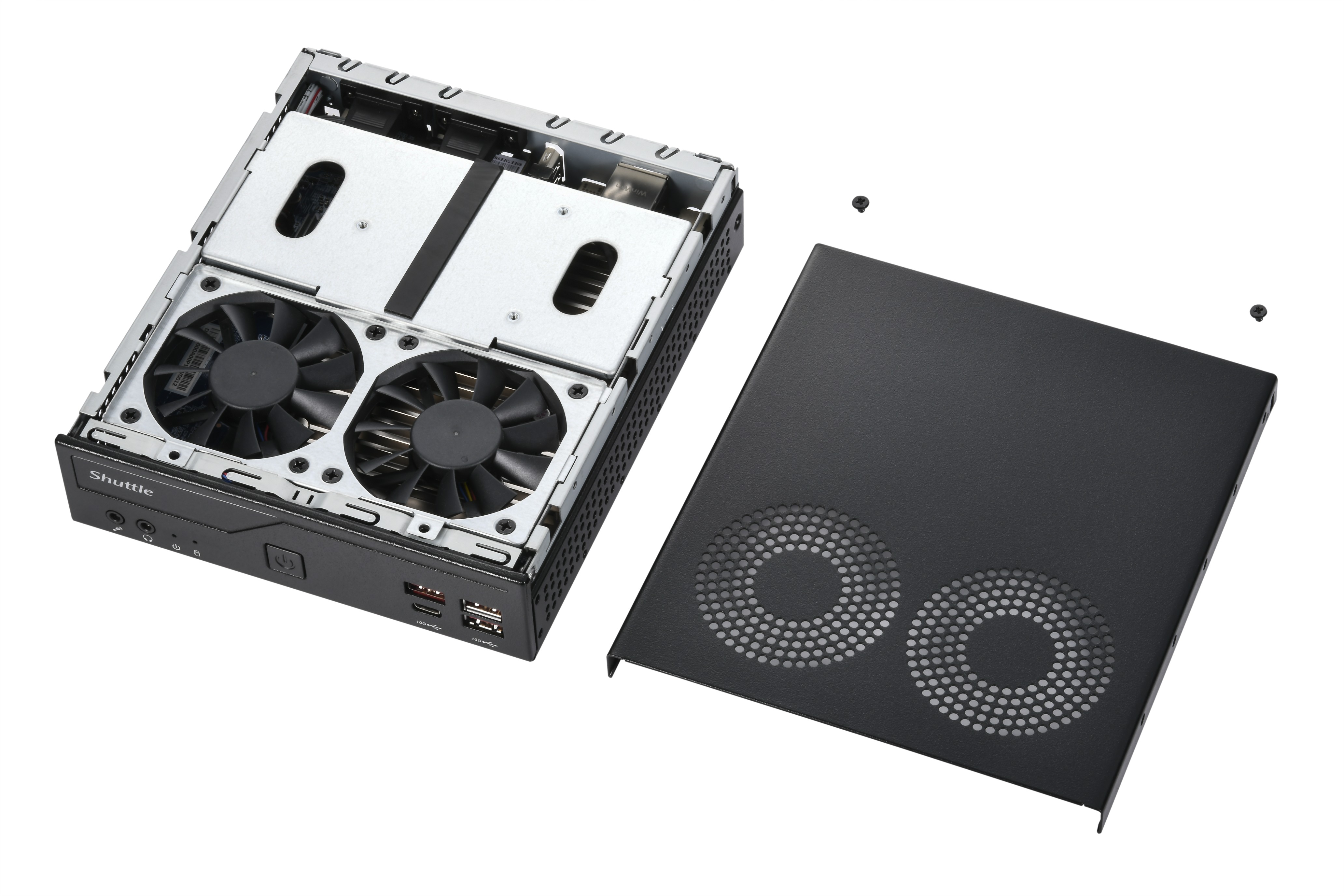 Shuttle Barebone slim DB860 Intel SO-DDR5 Schwarz
