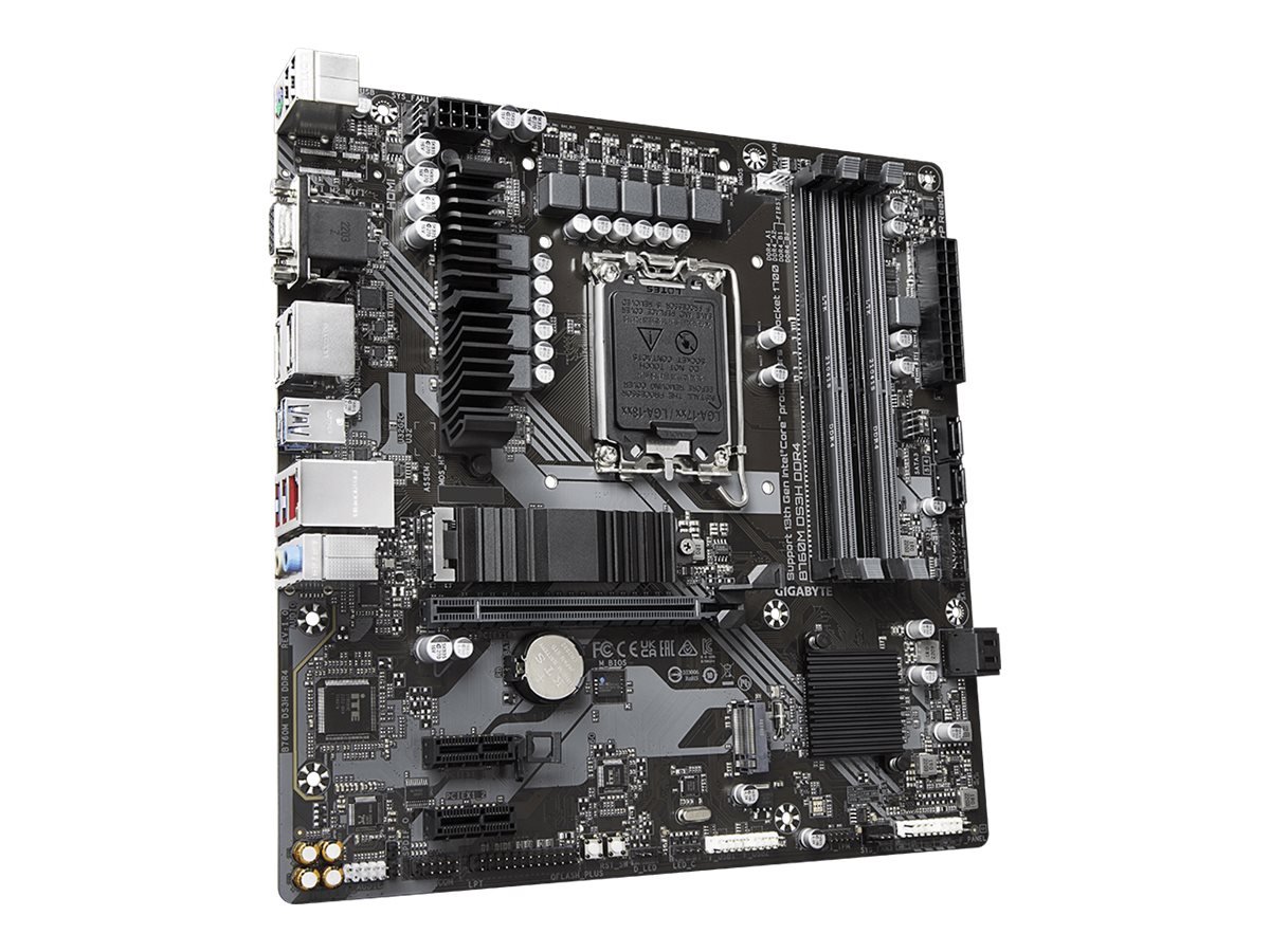 GIGABYTE B760M DS3H LGA1700 4xDDR4 4xSATA 2xM.2 2xDP 1xHDMI GIGABYTE B760M DS3H LGA1700 4xDDR4 4xSATA 2xM.2 2xDP 1xHDMI