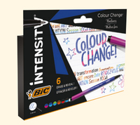 BIC Intensity Color Change Fineliner farbsortiert 0,4 mm, 6 St