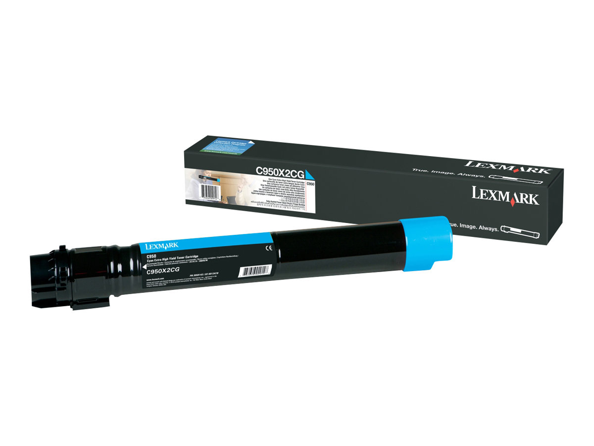 C950X2CG LEXMARK C950 Toner cyan 22.000 C950X2CG LEXMARK C950 Toner cyan 22.000