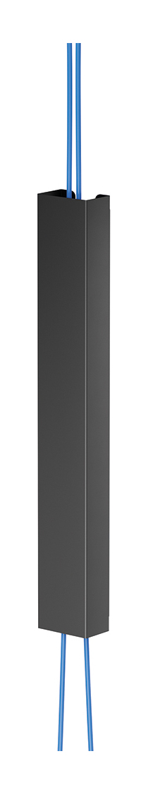 NewStar Kabelabdeckung magnetisch Schwarz Matt