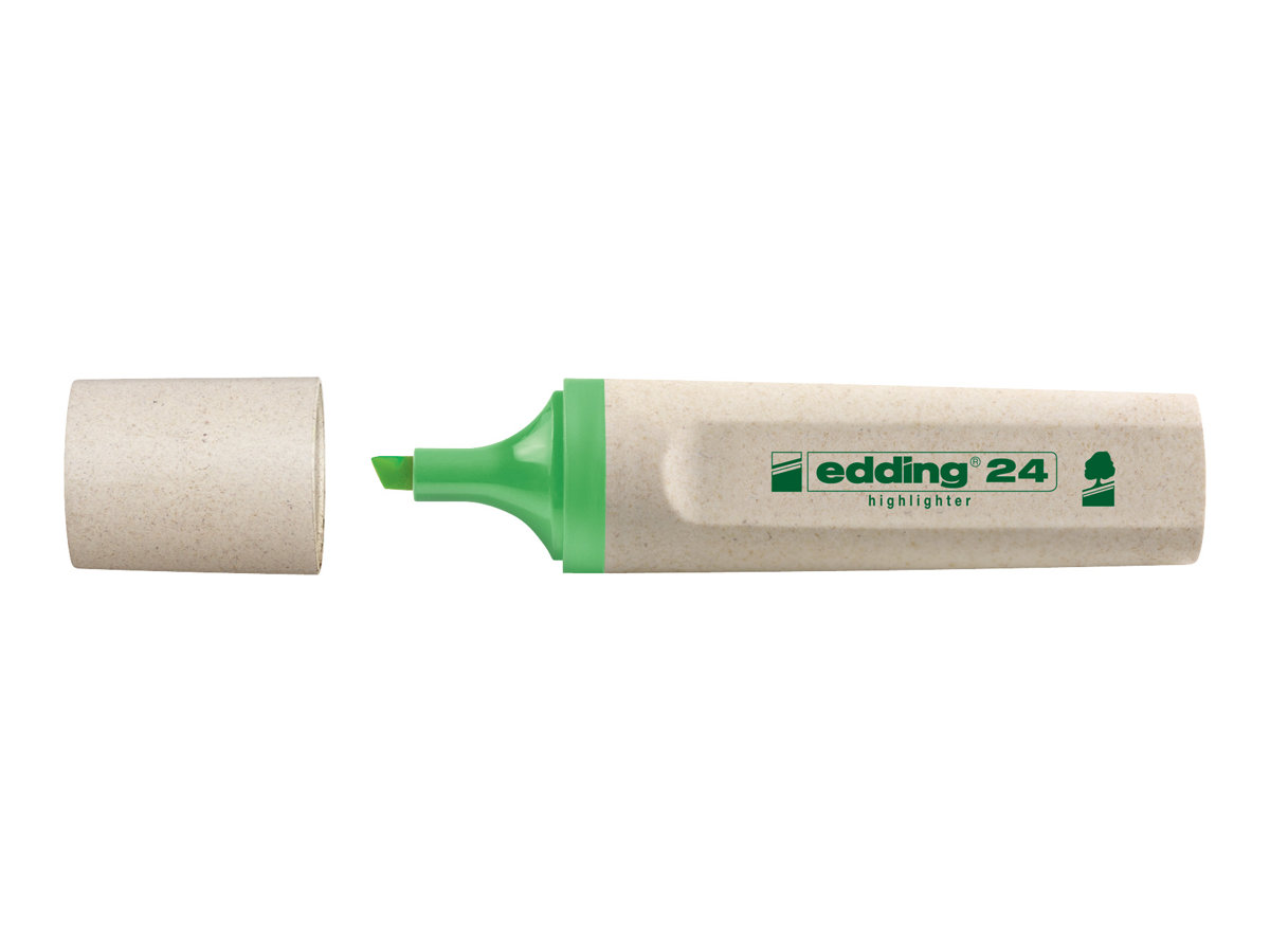 edding 24 EcoLine Textmarker gruen, 1 St