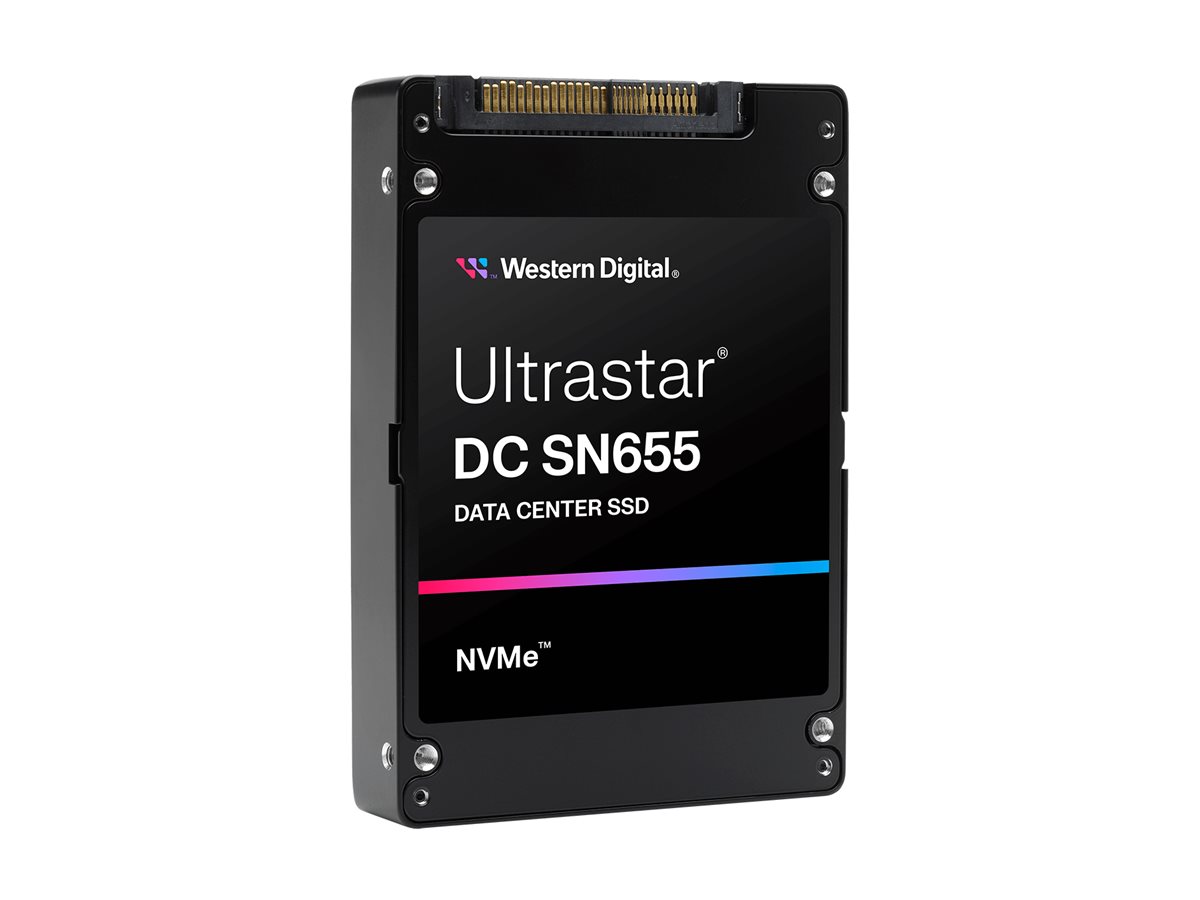 WESTERN DIGITAL Ultrastar DC SN655 U.3 7.68TB PCIE TLC RI-1DW/D Dual Port BICS5 ISE