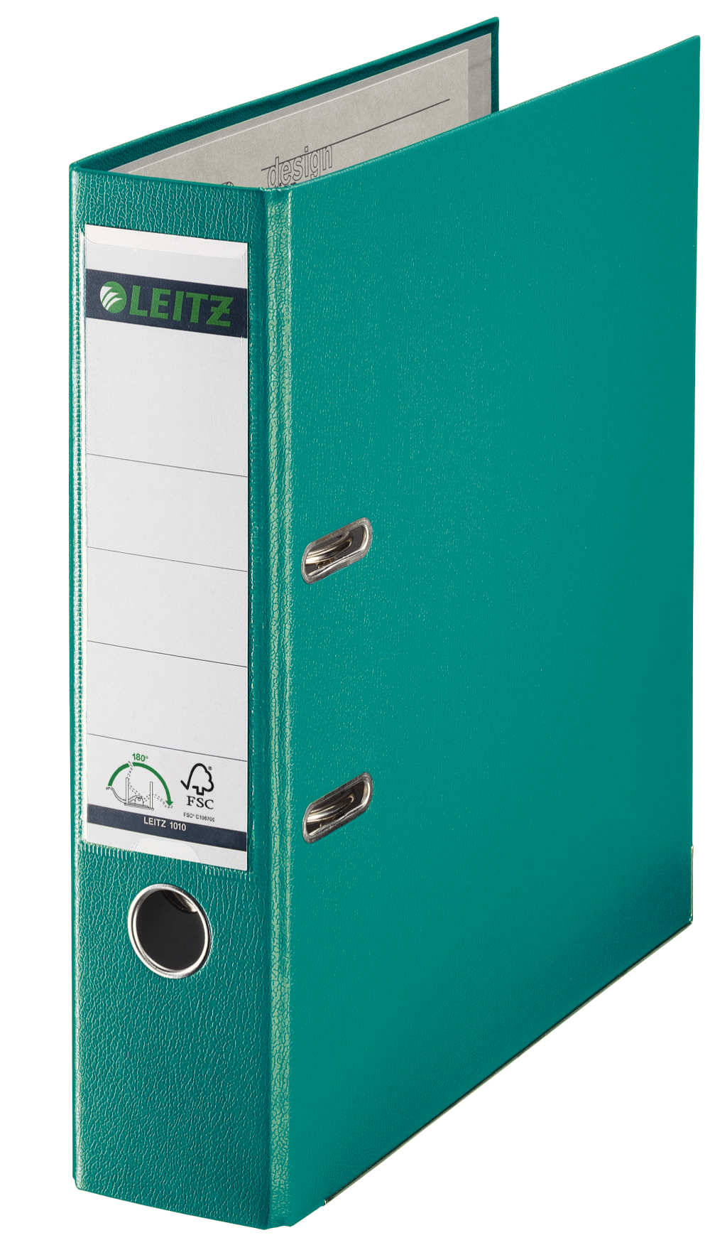 LEITZ 1010 Ordner tuerkis Kunststoff 8,0 cm DIN A4, 1 St