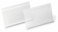 DURABLE Etikettentaschen HARD COVER transparent DIN A5 quer, 10 St. DURABLE Etikettentaschen HARD COVER transparent DIN A5 quer, 10 St.