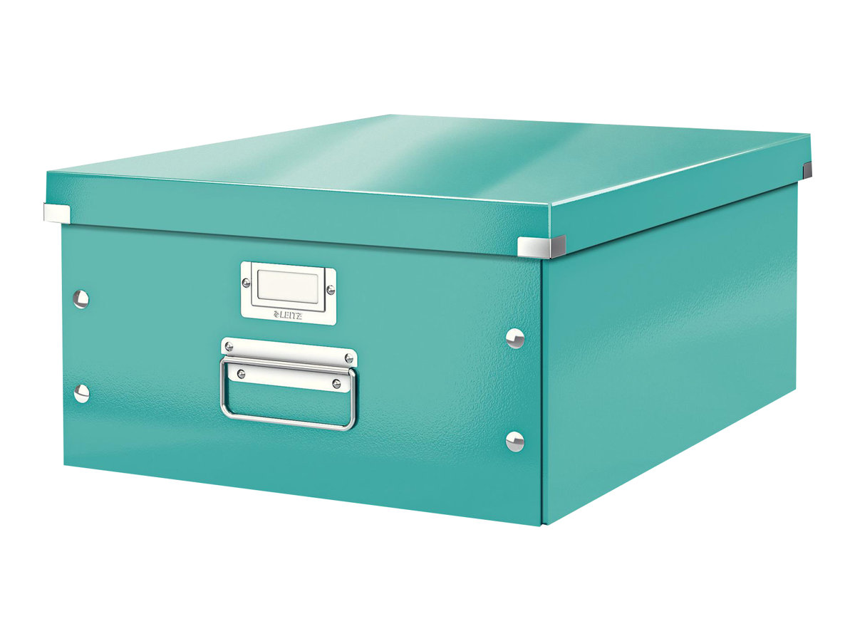 LEITZ Click & Store Aufbewahrungsbox 36,0 l eisblau 36,9 x 48,2 x 20,0 cm LEITZ Click & Store Aufbewahrungsbox 36,0 l eisblau 36,9 x 48,2 x 20,0 cm