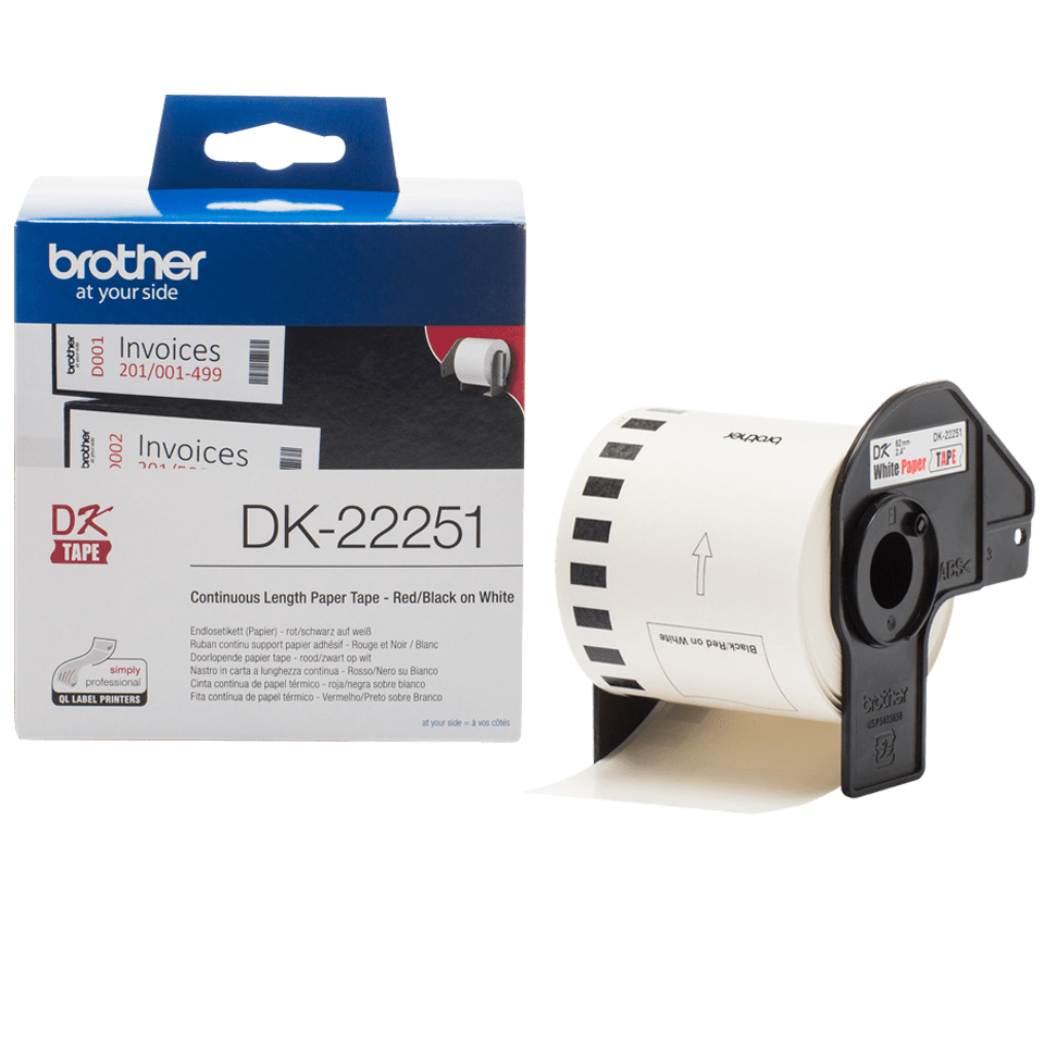 DK22251 BROTHER QL800 Etikettenrolle
