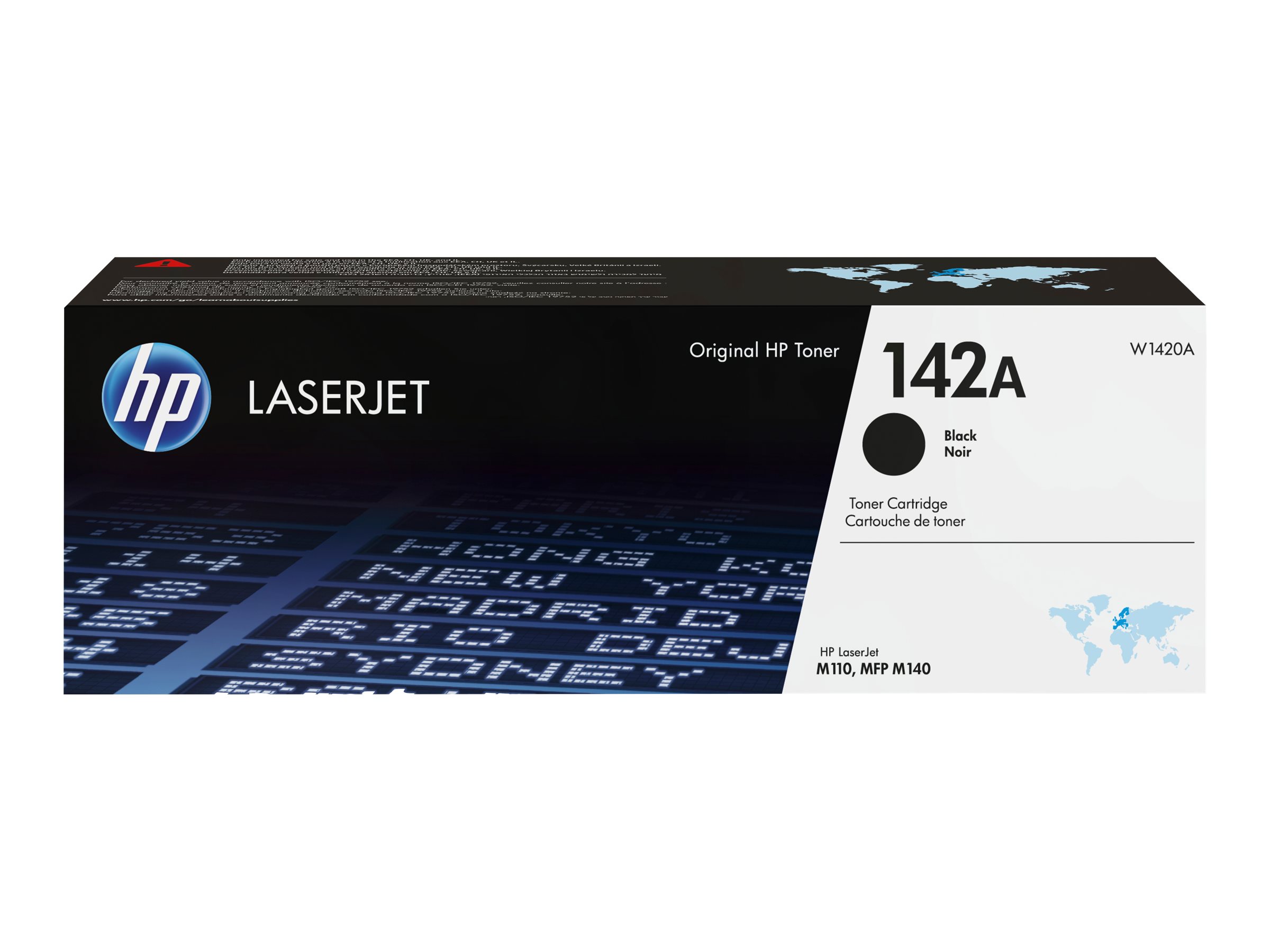 HP 142A W1420A schwarz Tonerkartusche