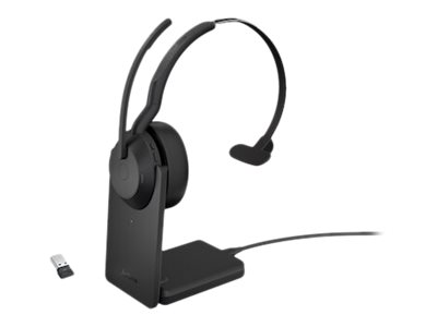 Jabra Evolve2 55 UC Mono mit Link380a/390a u. faltbare LS