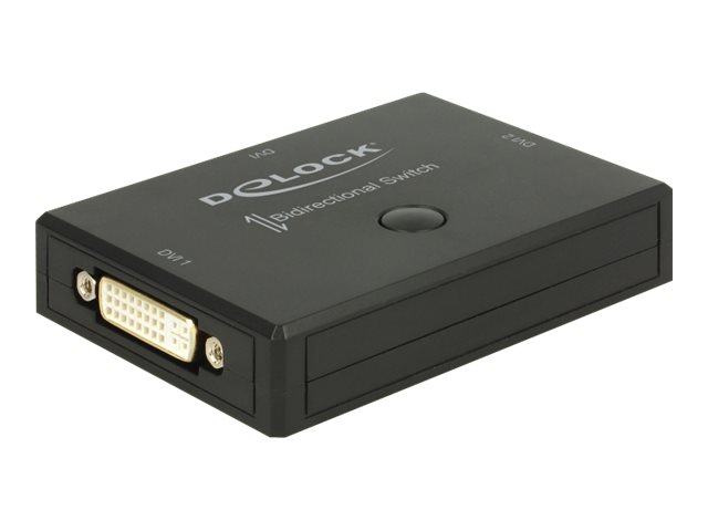 Delock Switch DVI 2 - 1 bidirektional 4k 30 Hz
