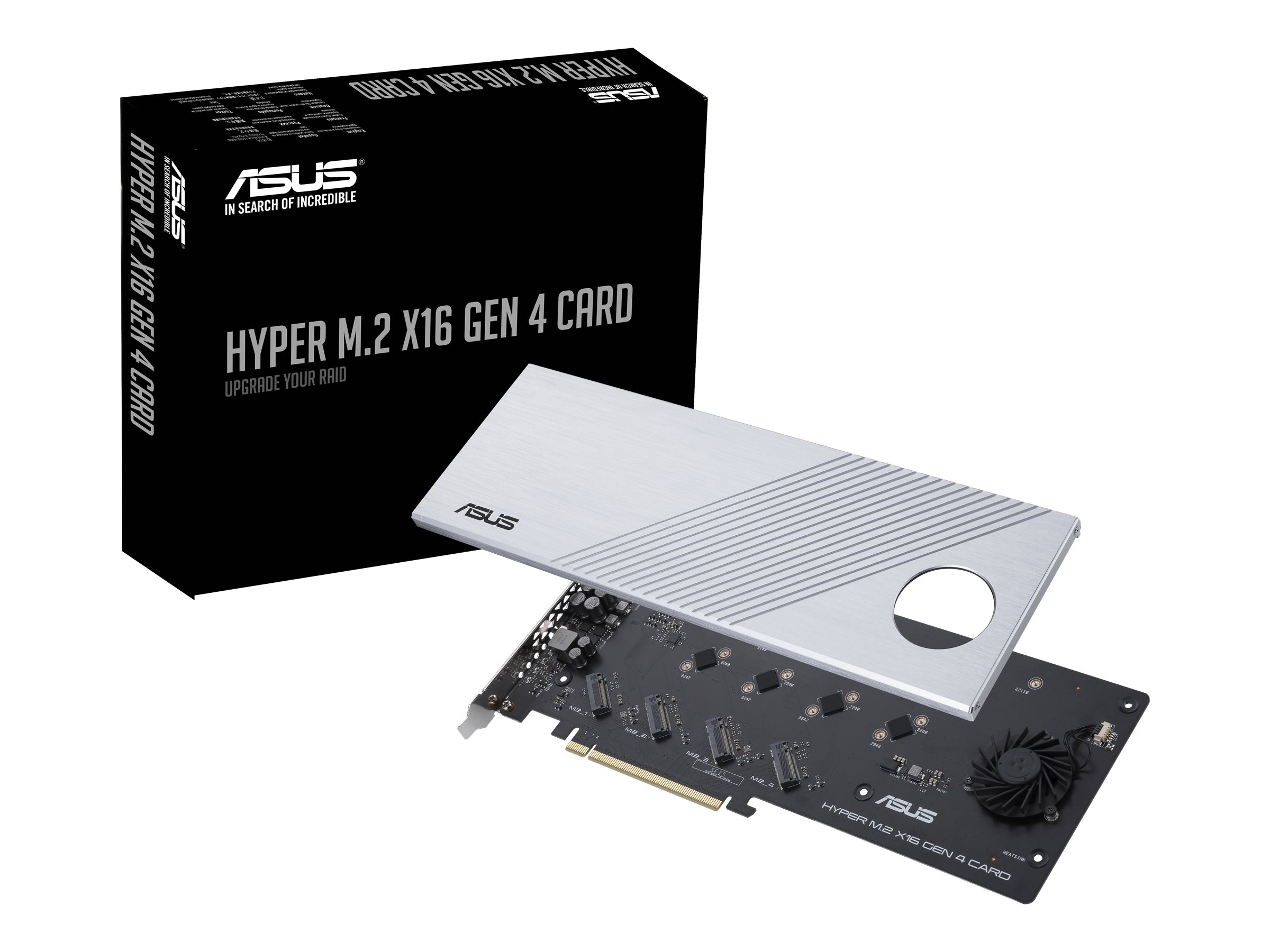 ASUS Netzwerkkarte HYPER M.2 X16 GEN 4 CARD - 256 GB/s