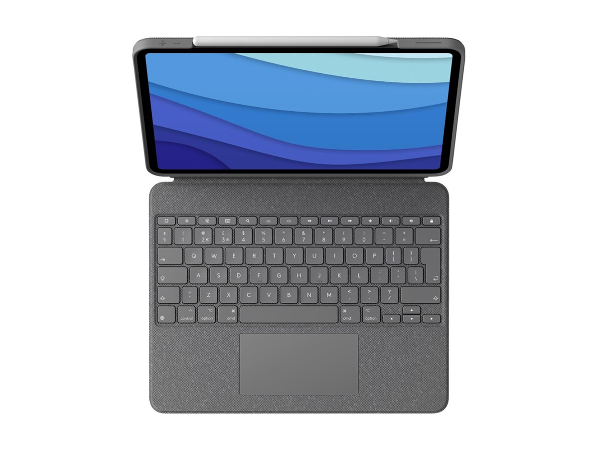 Logitech Combo Touch Tastatur mit Trackpad für iPad Air 11‑Inch Nordisch