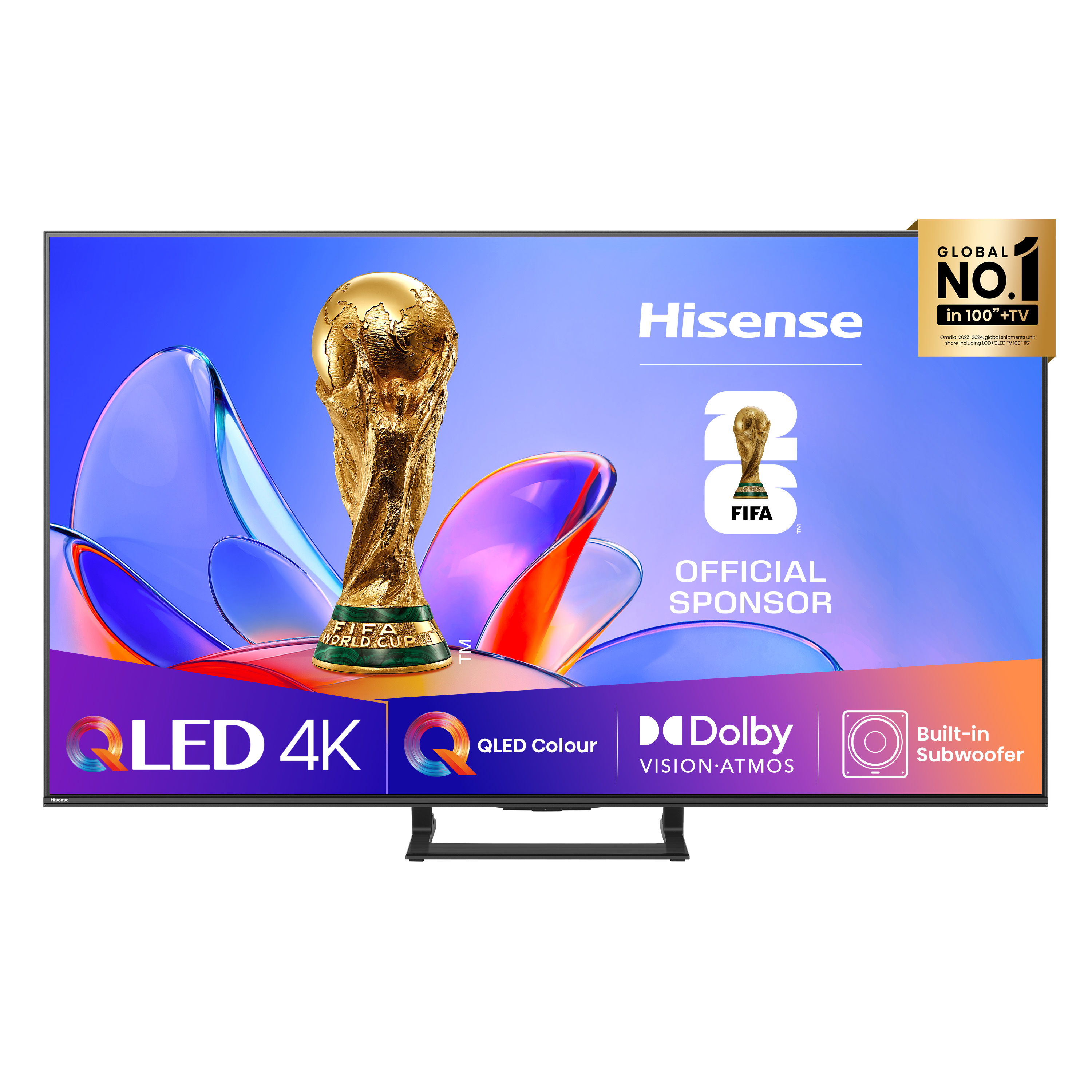 HISE QLEDFernseher 4K 65A7Q 65 Zoll Dolby Atmos