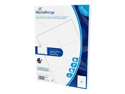 MRINK144 MEDIARANGE Etiketten 105x99mm MRINK144 MEDIARANGE Etiketten 105x99mm