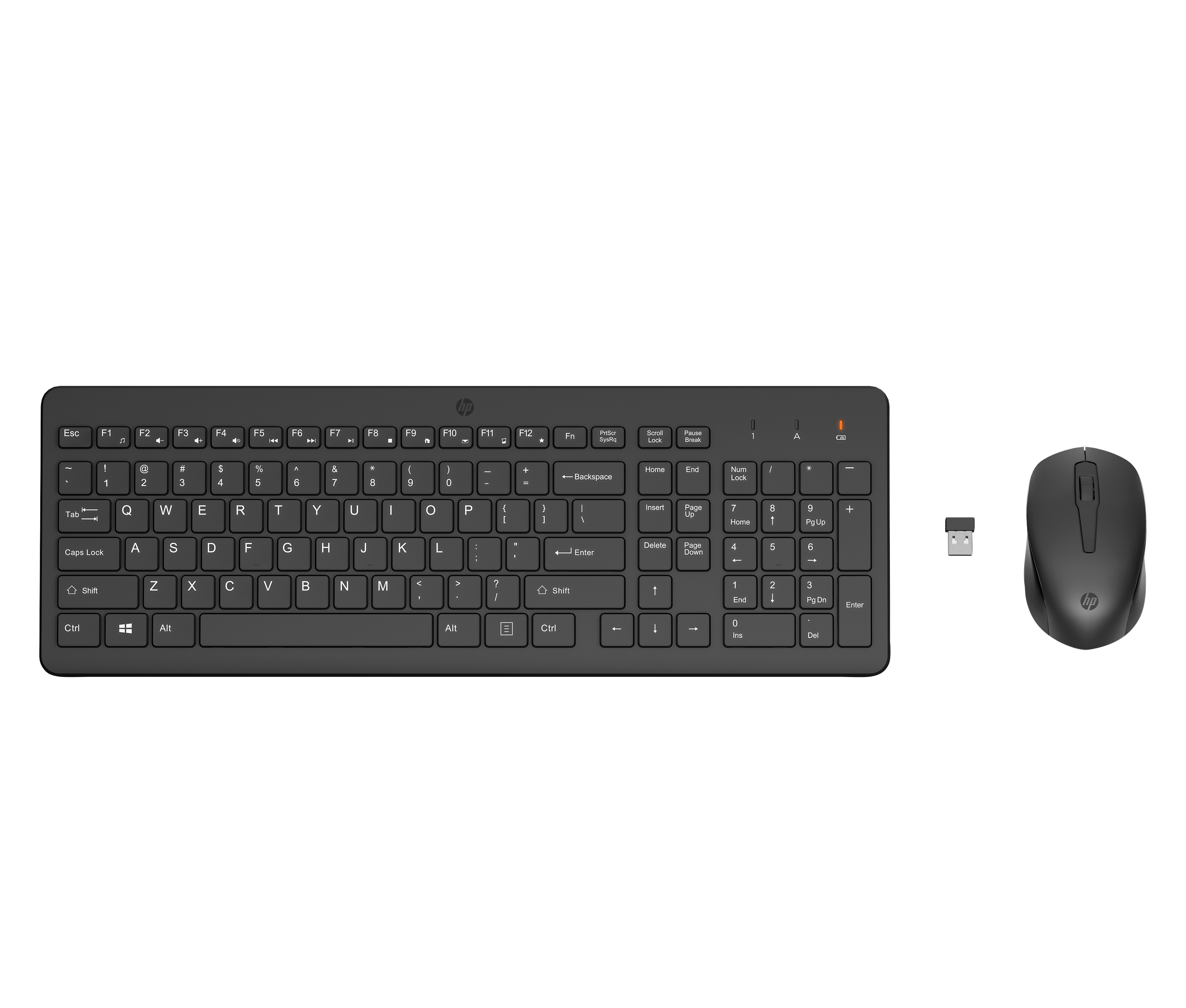 HP 330 Wireless Mouse Keyboard Combination Tastatur und maus set GR P