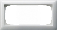 Gira Rahmen 100203 2fach o.M. Standard 55 reinweiss Gira Rahmen 100203 2fach o.M. Standard 55 reinweiss
