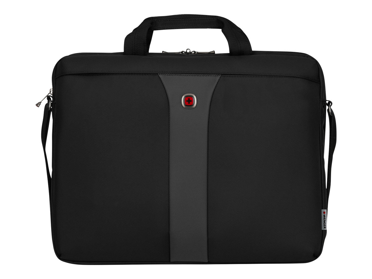 Wenger Legacy 17 - Schlanke 17-Zoll-Laptop-Tasche - schwarz