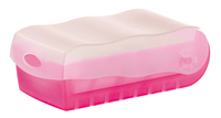 HAN Croco Karteikasten DIN A8 500 Karten pink