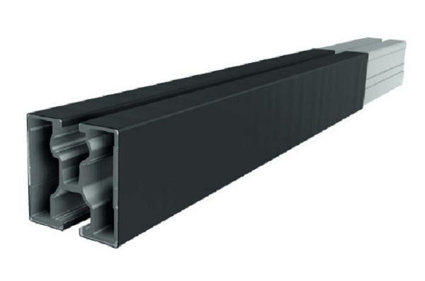 SLRA Abdeckung RAIL 40 300mm, schwarz