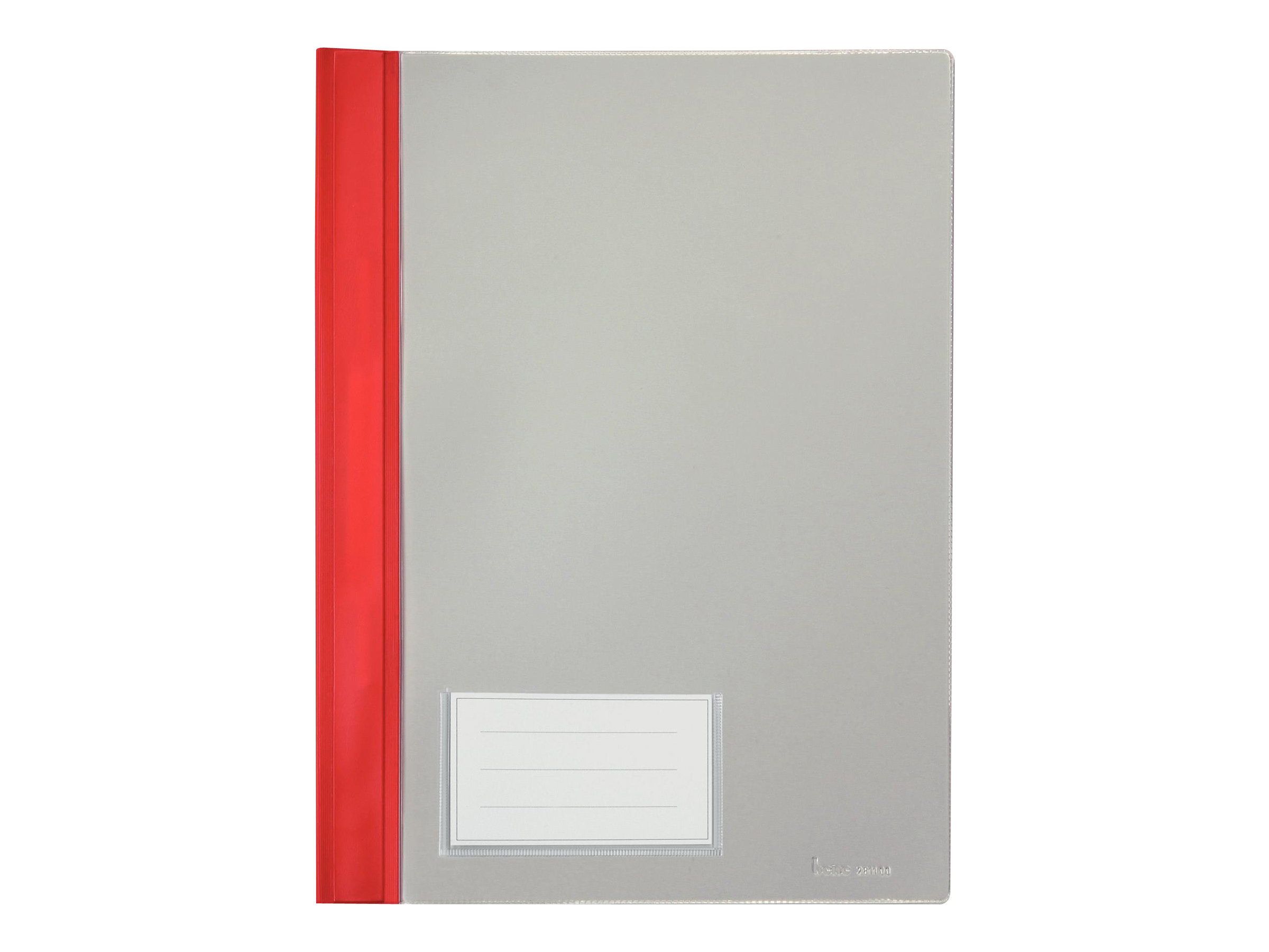 10 bene Schnellhefter Kunststoff rot DIN A4
