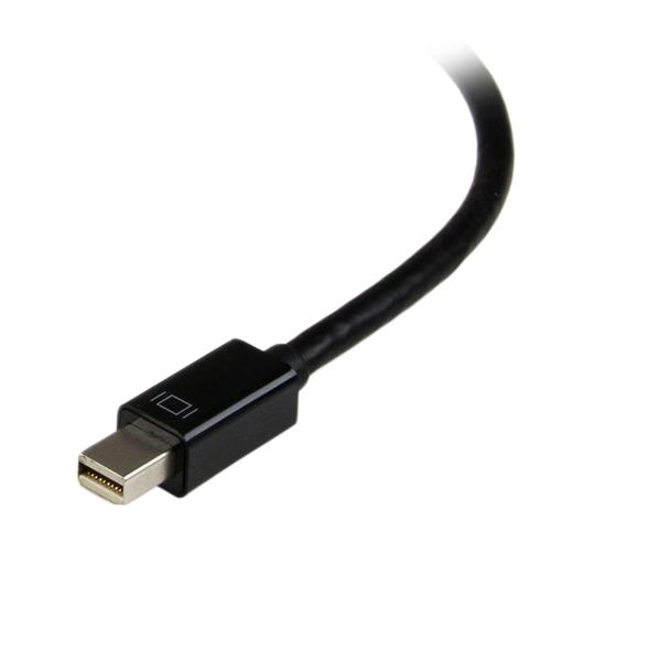 STARTECHCOM Travel AV Adapter 3in1 Mini DisplayPort to VGA DVI or HDMI Converter