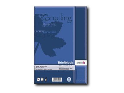 LANDRÉ® Briefblock Recycling DIN A4 kariert LANDRÉ® Briefblock Recycling DIN A4 kariert
