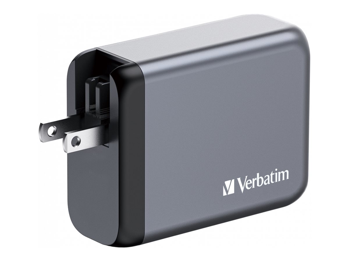 Verbatim USB-C Ladegeraet 100W 4 Port 3x USB-C/1x USB-A