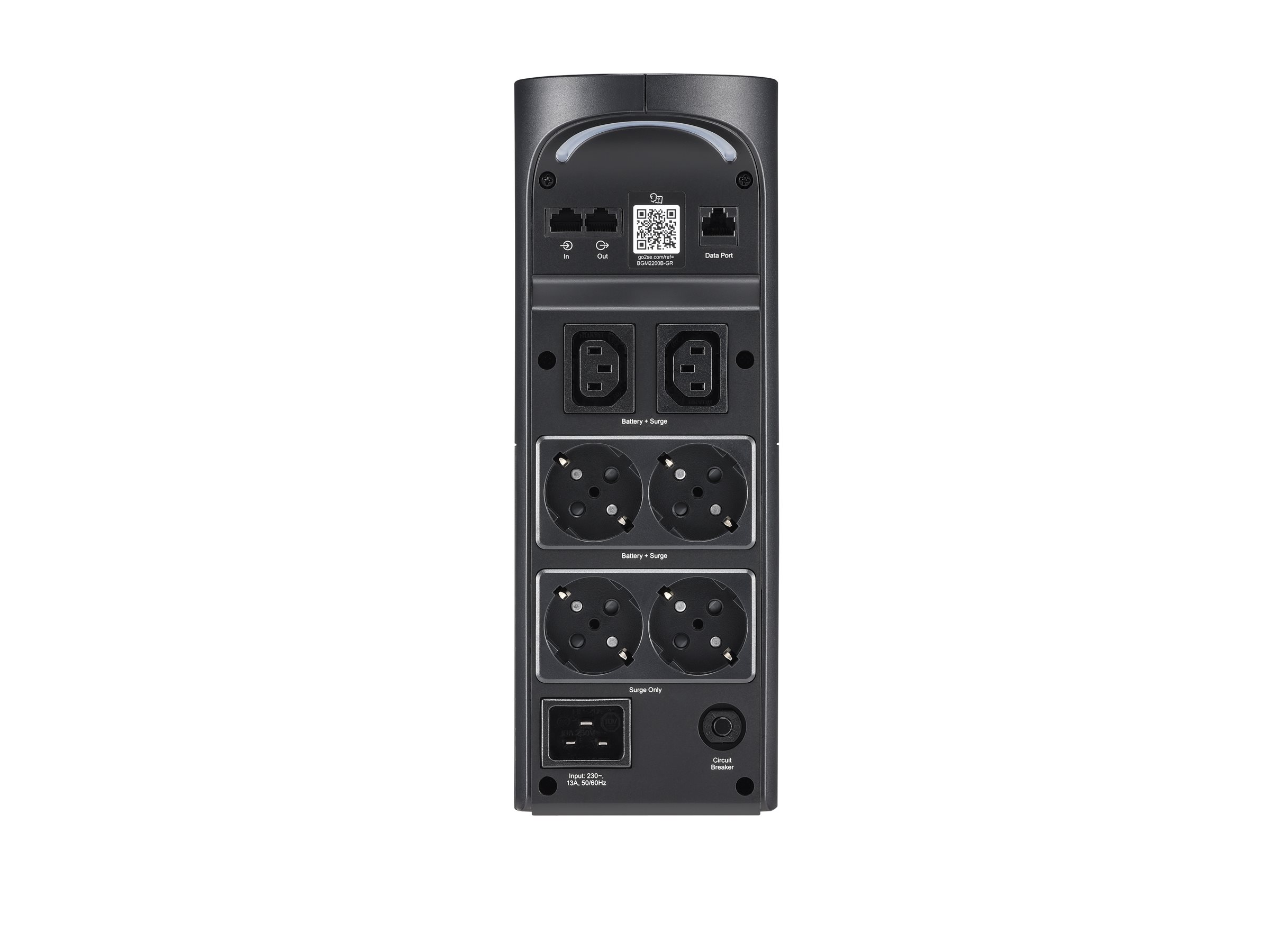 APC Back-UPS Pro 2200VA for Gaming 230V Pure Sinewave LCD Black Schuko