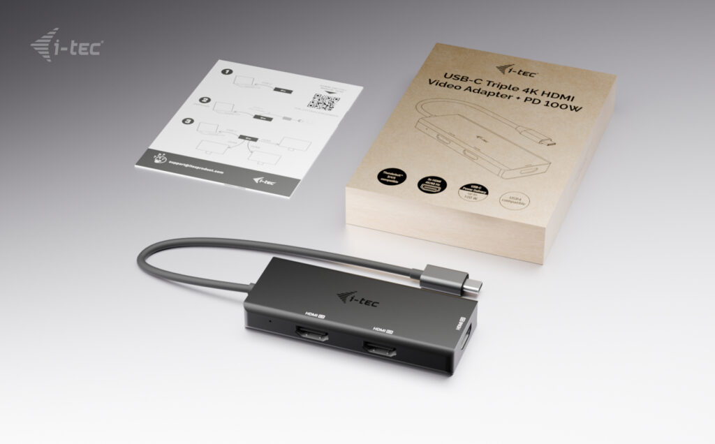i-tec Dockingstation USB-C Triple Display Thunderbolt 5