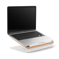 WOODCESSORIES Notebook-StÃ¤nder Multi Eiche