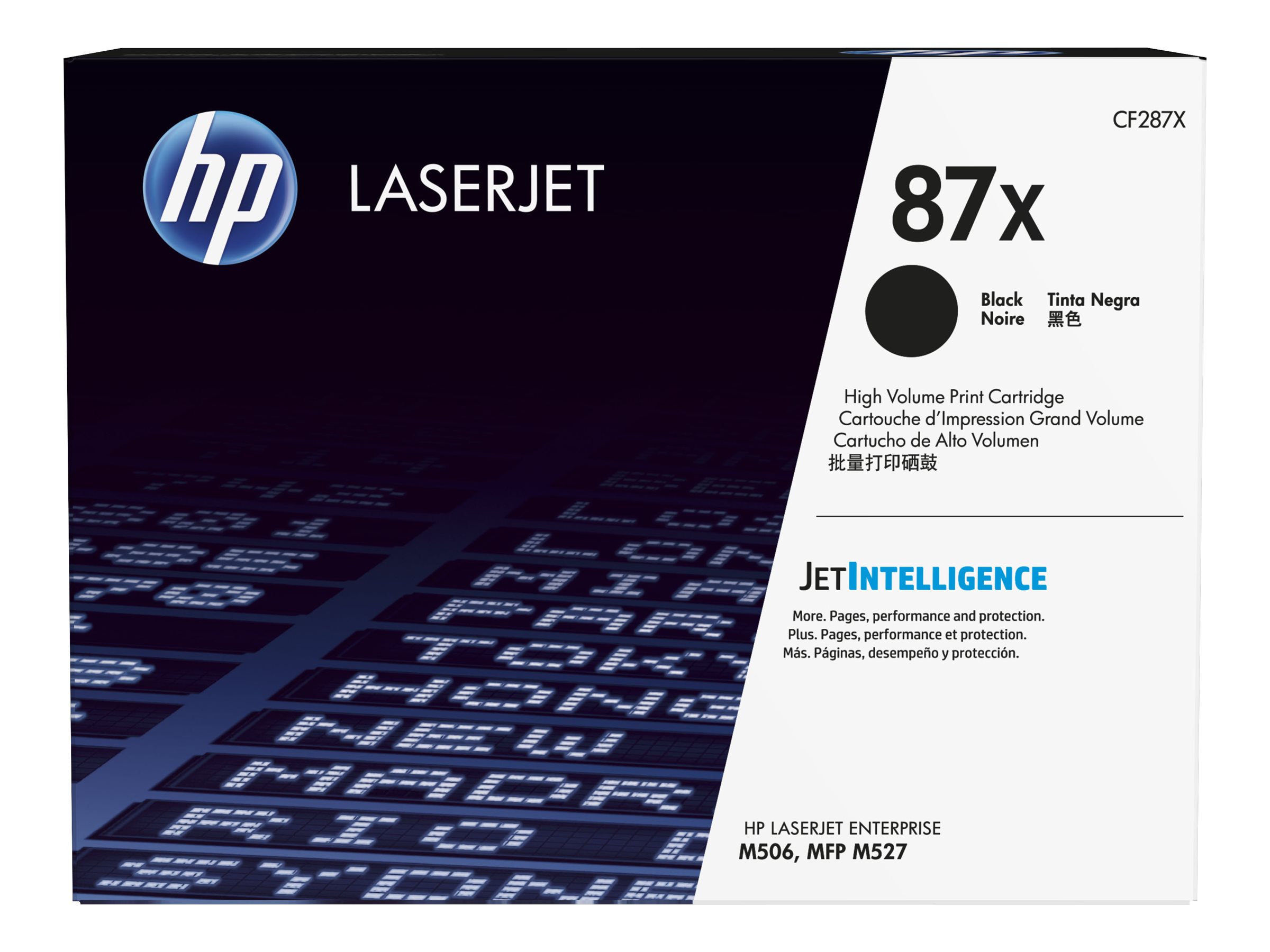 HP 87X (CF287X) schwarz Tonerkartusche