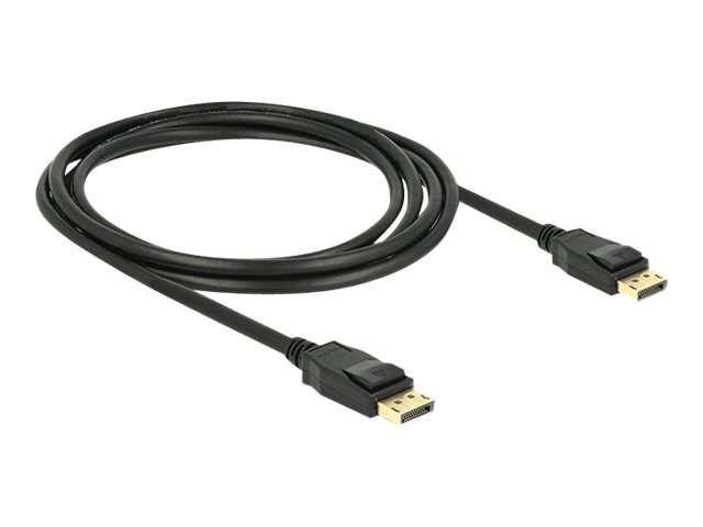 Delock Kabel Displayport 1.2 Stecker > Displayport Stecker 4K 2 m Delock Kabel Displayport 1.2 Stecker > Displayport Stecker 4K 2 m