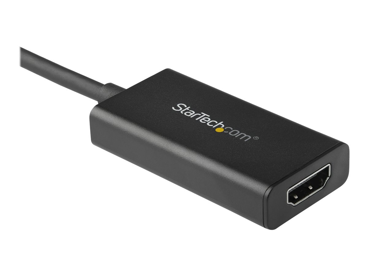 StarTech.com DisplayPort auf HDMI Adapter mit HDR - 4K 60Hz - Schwarz - DP auf HDMI Konverter - DP2HD4K60H - Videoanschluß - 25.16 cm